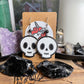 Cute Skull Dangle Earrings | goth, Halloween, kawaii, pastel goth, kitschy | WHOLESALE