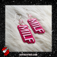 MILF dangle earrings | pink, bimbocore, pastel goth, cute, bitchcore, kitschy, barbiecore | WHOLESALE