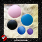 BLUE Round Pastie Bases | burlesque, DIY, rhinestone, crafting