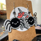Cute glitter Spider | Halloween, Spiders, kawaii, Spooky, kitschy