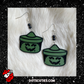 Witch Candy Halloween Bucket earrings | trick or treat, cute