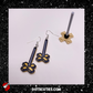 Festivus Pole dangle earrings | funny, holiday